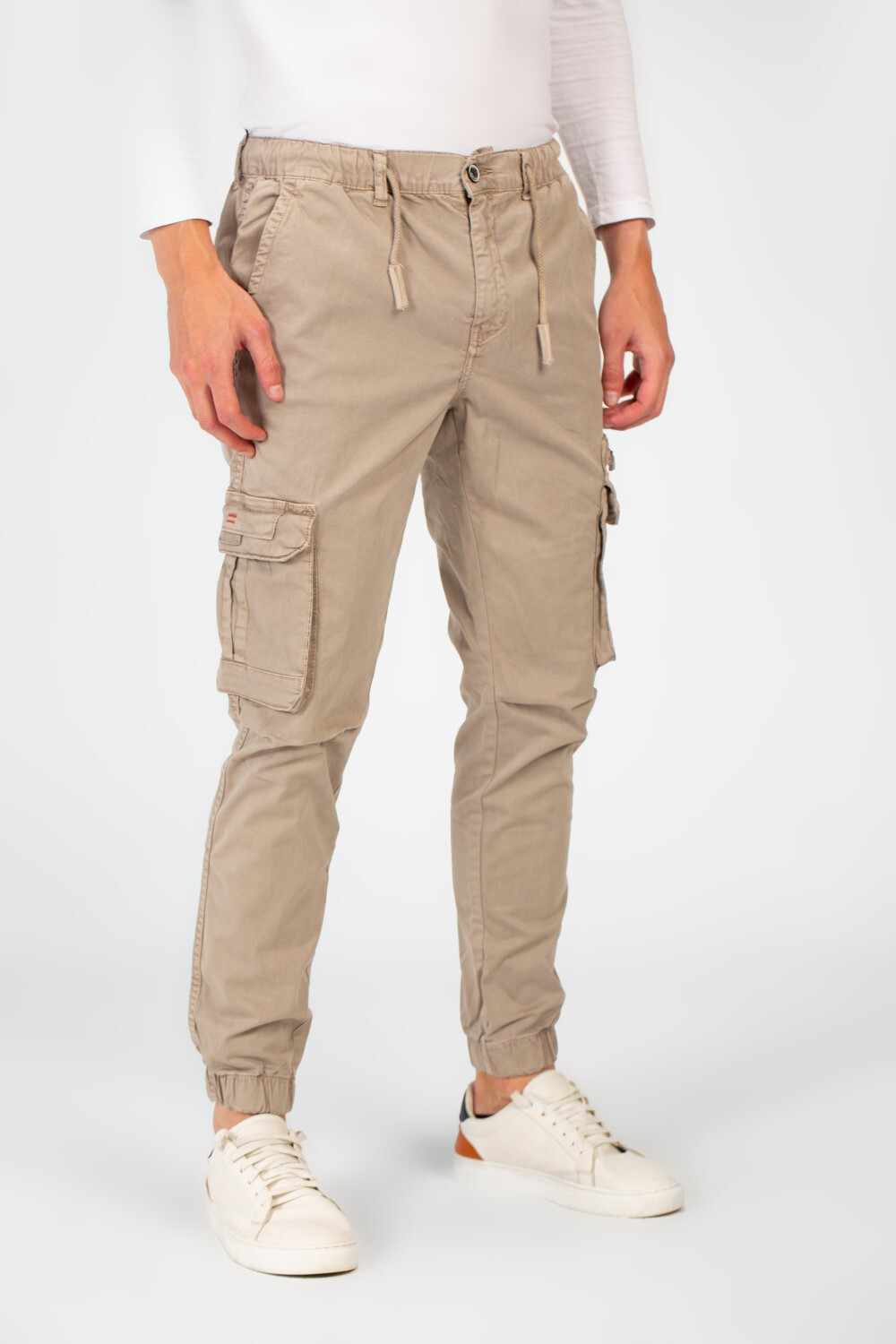 Men's Gabardine Sherwal Pants With A Modern Design And Side Pockets
