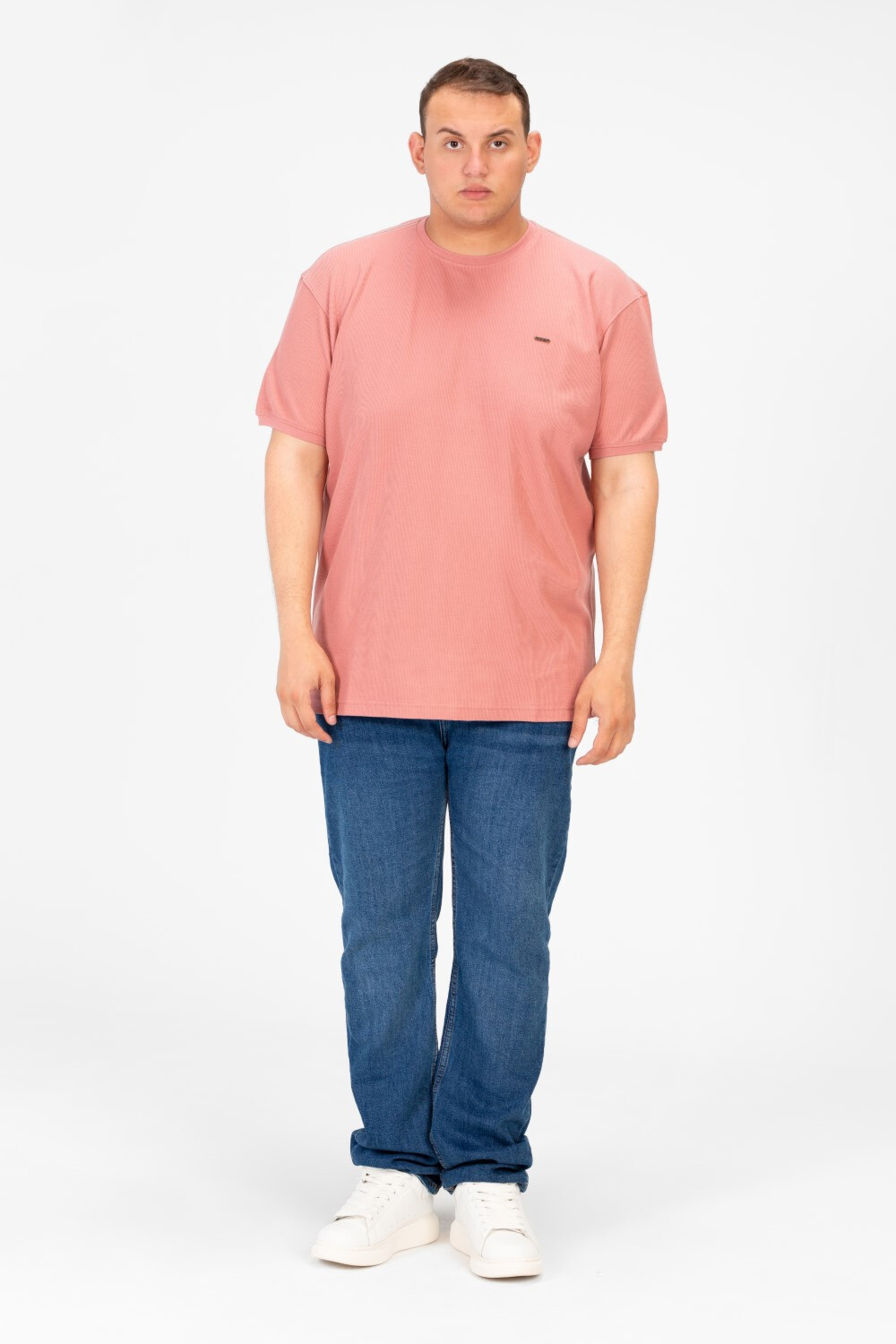Men's Big Size Basic Half Sleeve T-shirt In High Quality Material
