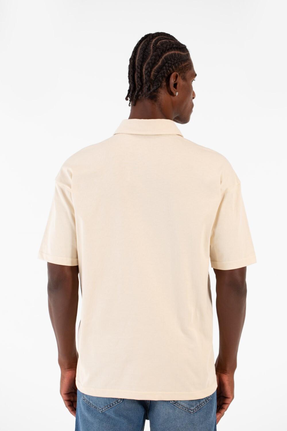 Men's Tomato Regular Fit Polo T-Shirt With Front Numbers Print Bolivar